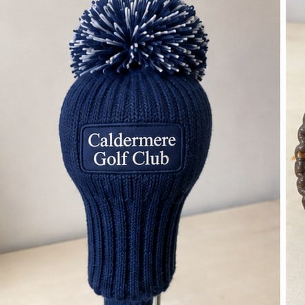 Knit & Pom-Pom Driver Covers